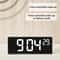 Voice Control Digital Alarm Clock Temperature Display Dual Alarm Snooze LED Desk Watch 2