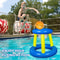 Floating Inflatable Ring Game, Water Party Basketball Hoop, Interactive Beach Fun Toy