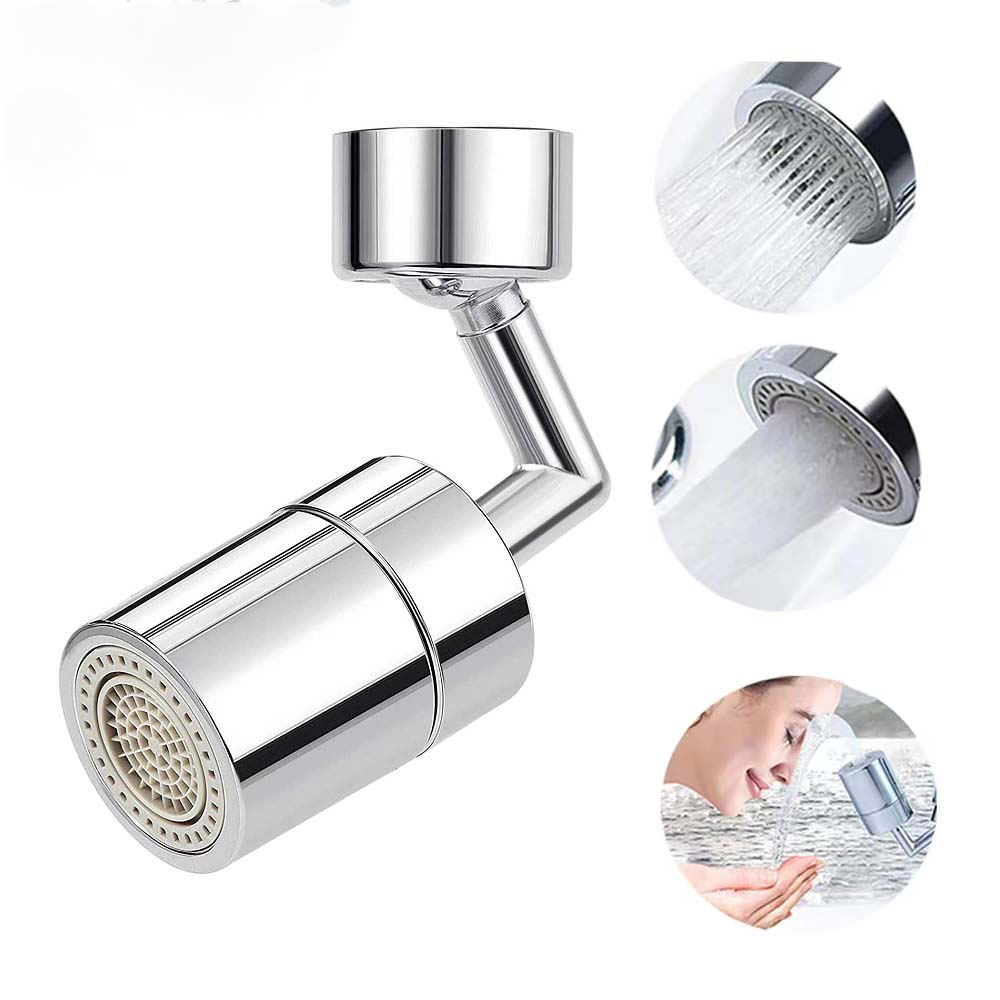 Rotatable Kitchen Faucet Aerator Nozzle Extender Saving Water Sprayer