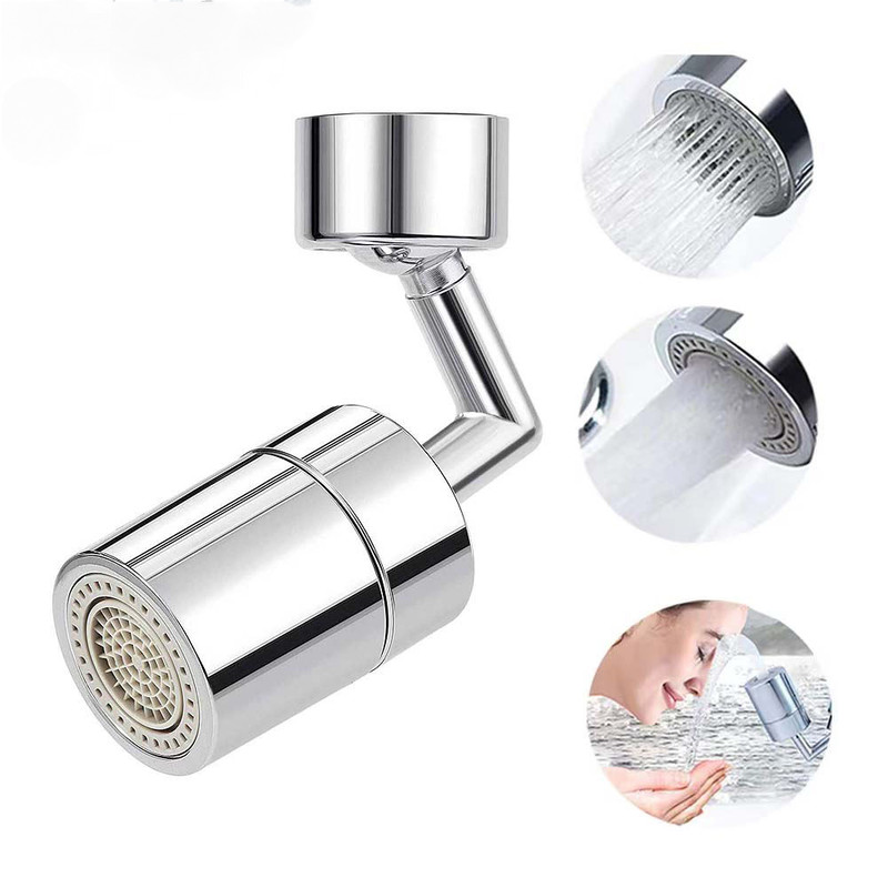 Rotatable Kitchen Faucet Aerator Nozzle Extender Saving Water Sprayer