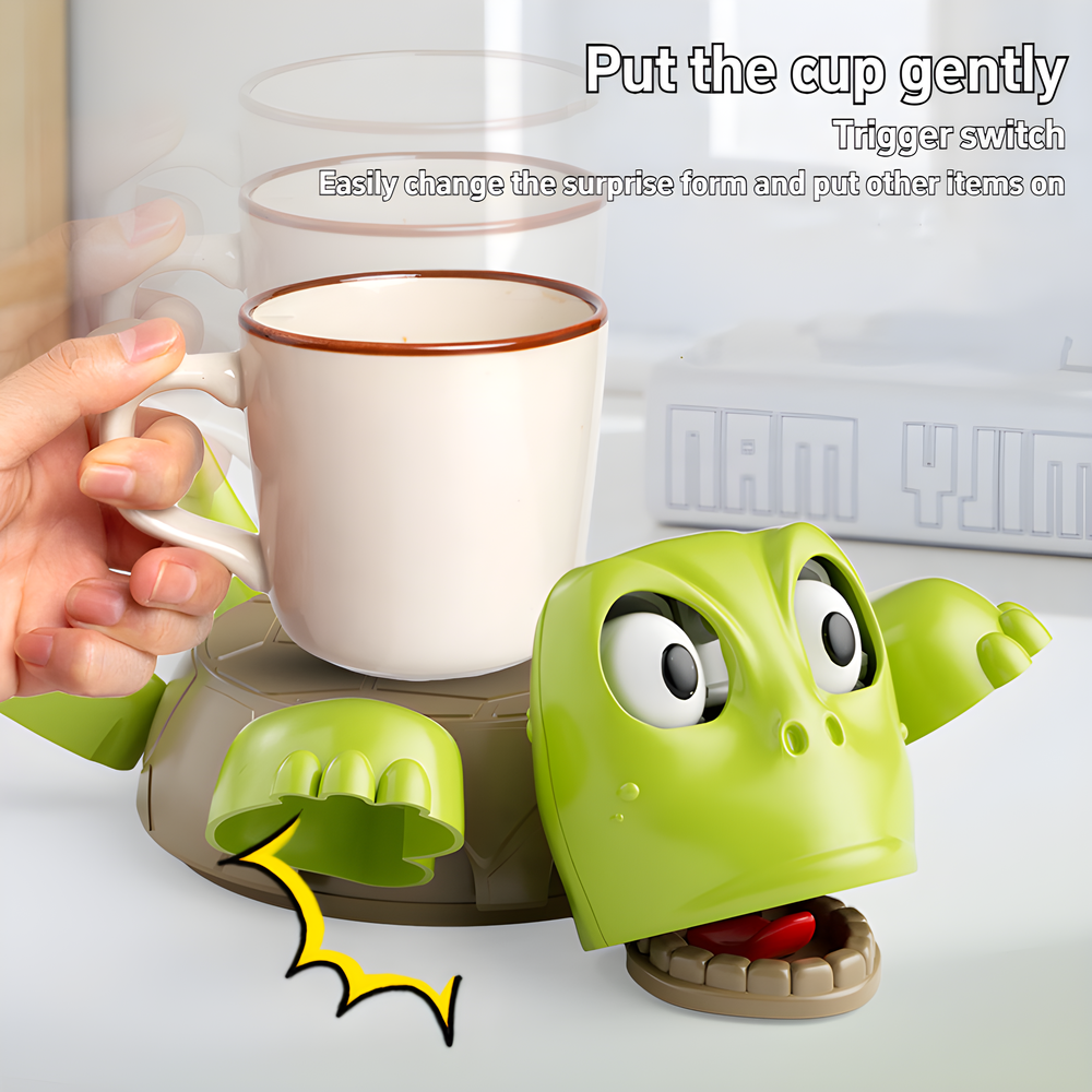 Funny Cute Turtle Shape Insulation Mat Tea Coaster Plastic AntiScald Kettle Tableware 1