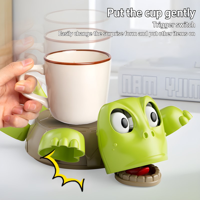 Funny Cute Turtle Shape Insulation Mat Tea Coaster Plastic AntiScald Kettle Tableware 1