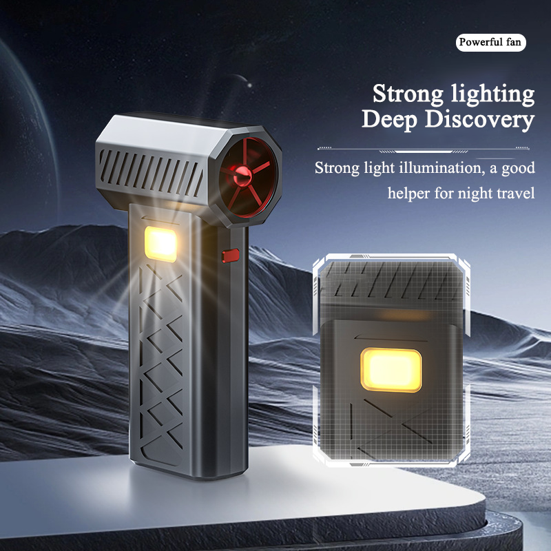 Portable Violent Fan Powerful Air Blower with LED Display, Speeds Turbo Jet Blower