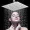 UltraThin Stainless Steel Rainfall Shower Head High Quality Square Round 1