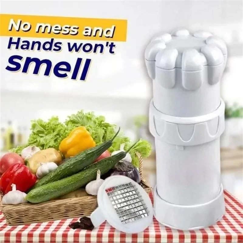 Kitchen Gadgets Multi Functional Garlic Cutter Vegetable Chopper Garlic Press Accessories 1