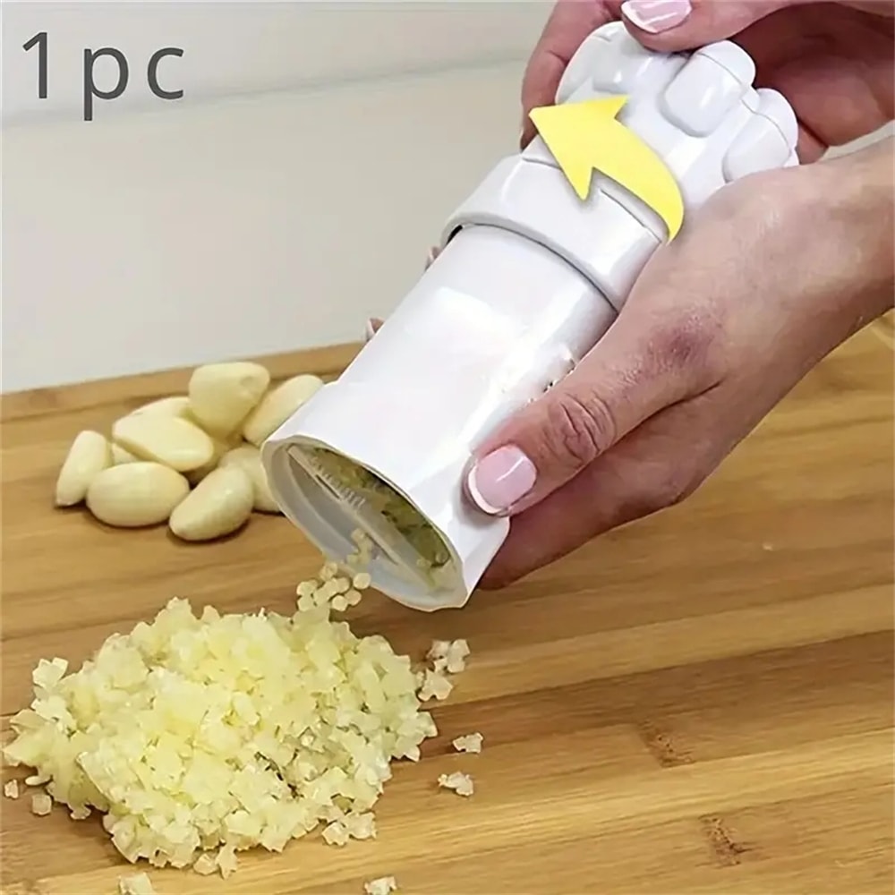 Kitchen Gadgets Multi Functional Garlic Cutter Vegetable Chopper Garlic Press Accessories 2