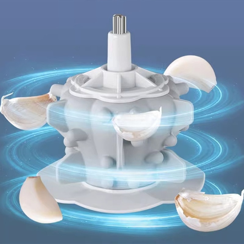 Garlic Peeler Silicone Roller for Quick Peeling, Chopper Tool