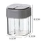 Spice Salt Pepper Shakers Transparent Jar, Barbecue Condiment Can, Kitchen Gadgets with Cover