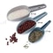 Plastic Ice Shovel, Measuring Scoop for Dessert Candy Grain Flour, Kitchen Bar Gadgets