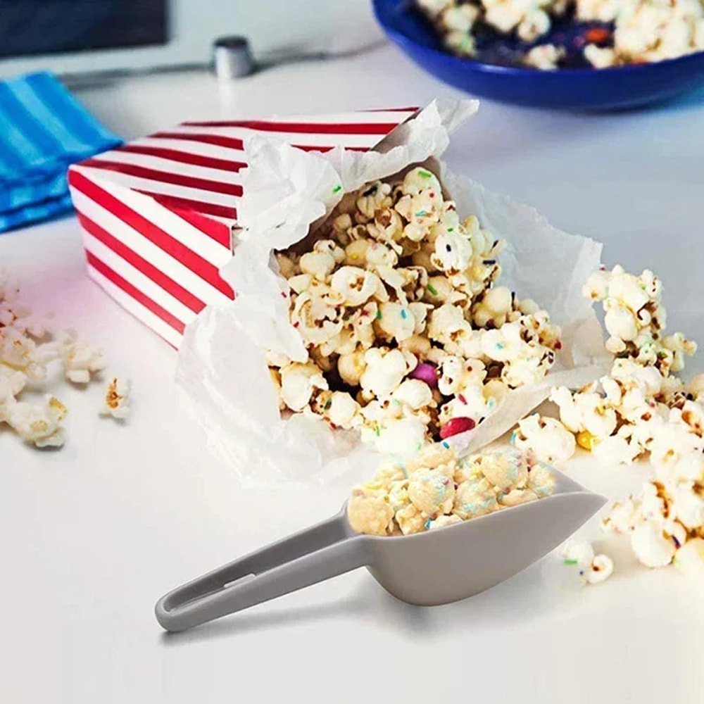 Plastic Ice Shovel, Measuring Scoop for Dessert Candy Grain Flour, Kitchen Bar Gadgets