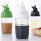 Salad Dressing Shaker Cup Leak Proof Manual Sauces Mixer 5