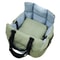 Portable Dog Car Seat, Pet Puppy Booster Travel Bed, Carrier Cushion with Storage Pocket