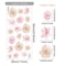 Flowers Wall Stickers Child Water Colour Bedroom Decor Living Room Home Art Eco Friendly Removable 10