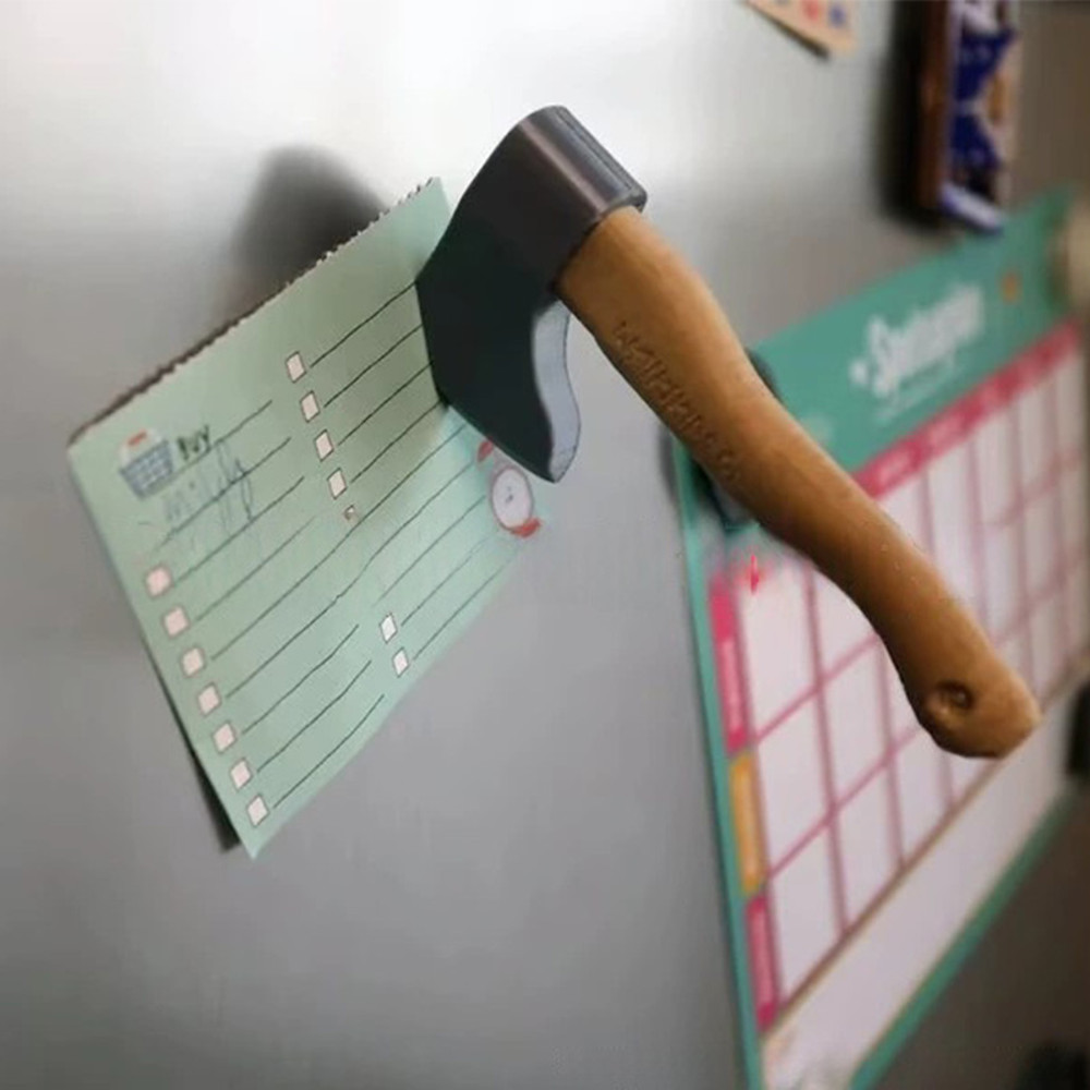 Mini Funny Knife Magnetic Fridge Stickers, Fun Axe Fridge Magnet, Home Accessories, Home Decorations