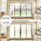 Window Privacy Film, Matte White Static Cling, Frosted Glass Window Film for Bathroom, Heat Blocking Non Adhesive