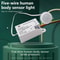 Infrared Body Motion Sensor Switch Auto LED Lamp Control Smart Home Lighting Adjustable Delay Timer 1