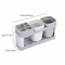 Toothbrush Holder With Gargle Cups Set Creative Couple Home Bathroom Toothbrush Rack Cup Holder Mod 6