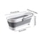 Foldable Mop Bucket Large Rectangular Laundry Barrel SpaceSaving Reusable Household Cleaning Basin 7
