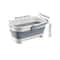 Foldable Mop Bucket Large Rectangular Laundry Barrel SpaceSaving Reusable Household Cleaning Basin 9