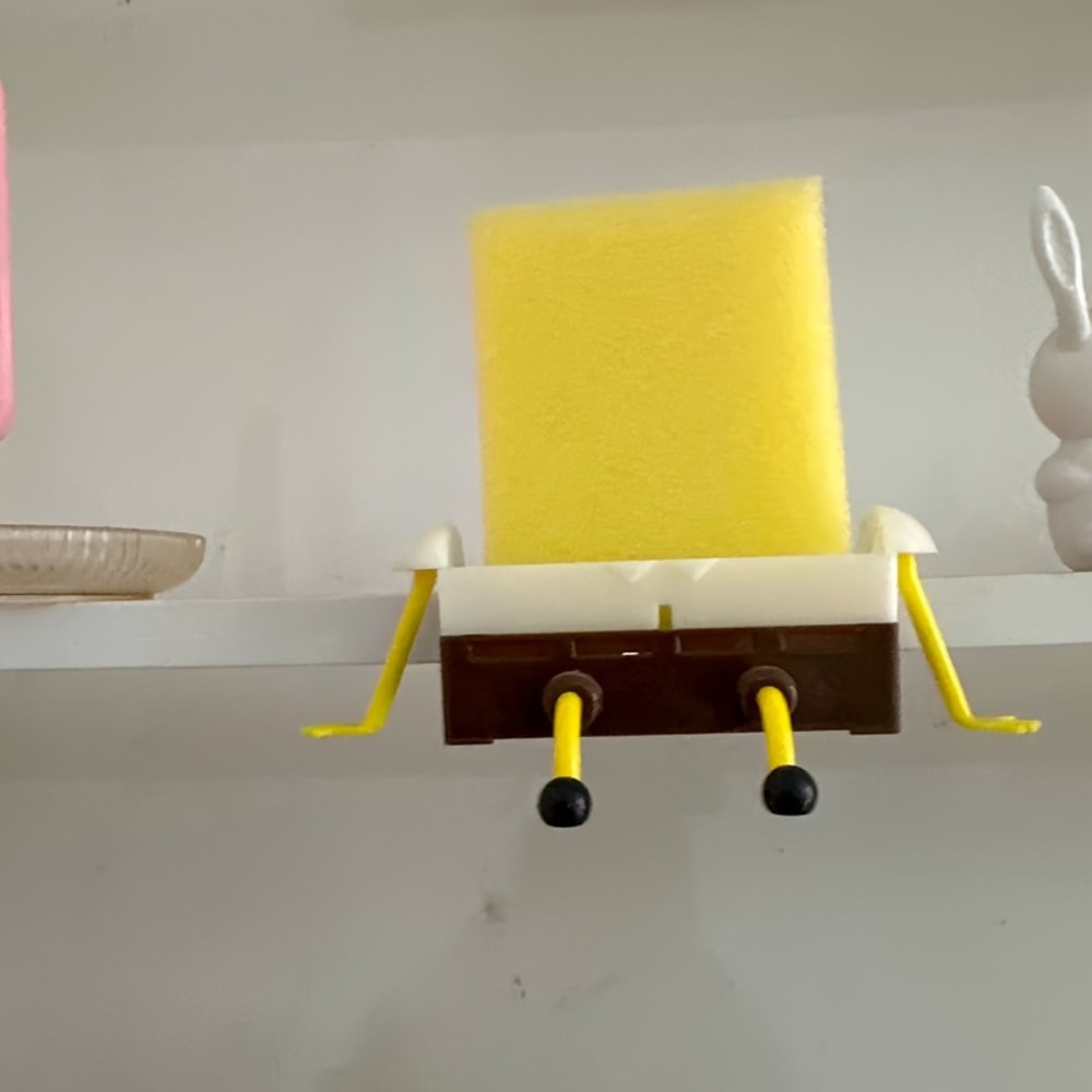 Cartoon Wash Dish Sink Drain Rack Dish Washing Sponge Storage Shelf Household Sponge Holder Organiz 1