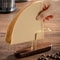 Wooden Coffee Filter Paper Holder, Vertical Storage Rack for Kitchen & Office
