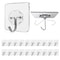 Waterproof And Oil Proof SelfAdhesive Wall Hooks For Kitchen Bathroom And Outdoor Use 0