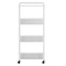 Movable Gap Storage Rack Narrow Household Floor Standing Cart For Kitchen Living Room 4