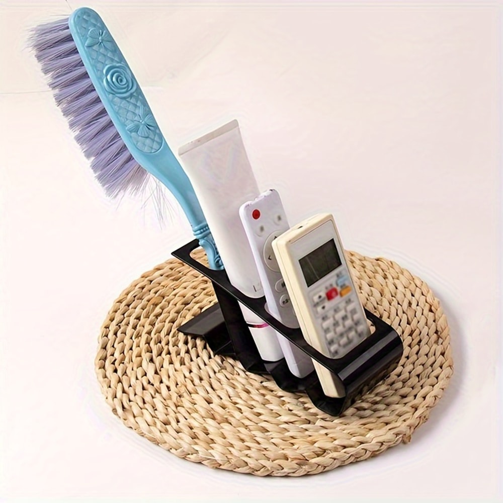 Art Decor Style Remote Control Organizer Practical Desktop Caddy For Household Items 4
