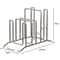 Stainless Steel Pot Lid Storage Rack Multifunction Cutting Board Kitchen Placement Rack Pot Utensil 5