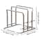Stainless Steel Pot Lid Storage Rack Multifunction Cutting Board Kitchen Placement Rack Pot Utensil 7