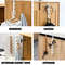 Bedroom Door Hanger Clothes Rack Over The Door Storage Purse Holder For Bags Plastic Home Organizer 1