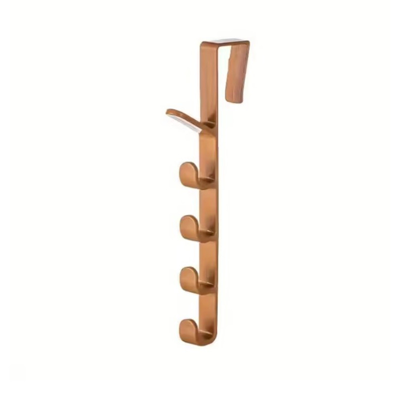 Bedroom Door Hanger Clothes Rack Over The Door Storage Purse Holder For Bags Plastic Home Organizer 6