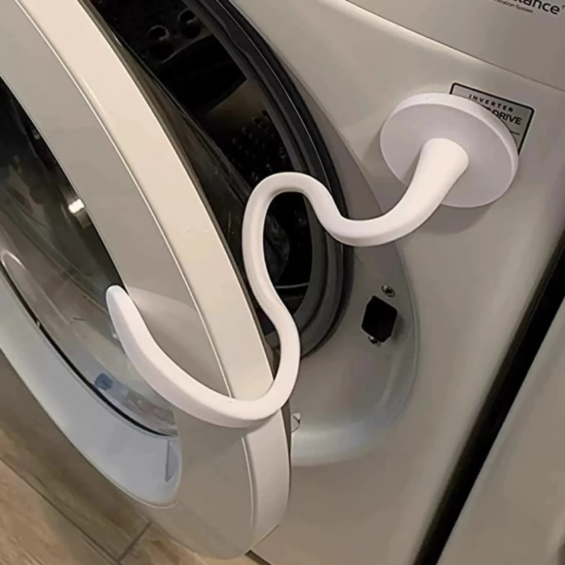 Strong Magnetic Washing Machine Door Bracket Snake Shaped Silicone Front Door Magnet 0