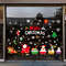 Christmas Snowflake Window Flowers PVC Electrostatic Stickers For Glass Reusable Winter Decorative 12