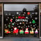 Christmas Snowflake Window Flowers PVC Electrostatic Stickers For Glass Reusable Winter Decorative 12