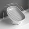 Bathroom Soap Dishes Holder With Self Draining Soap Box Super Suction Soap Container For Bathroom A 4