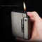 Portable Automatic Cigarette Case Metal Holder Box for King Size Cigarettes Gift for Men