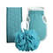 Body Cleaning Wash Cloth Soft Brush Shower Ball Back Scrubber Set Exfoliating Skin Towel Bath Glove 4