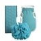Body Cleaning Wash Cloth Soft Brush Shower Ball Back Scrubber Set Exfoliating Skin Towel Bath Glove 4