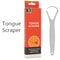 Stainless Steel Tongue Scraper Ultra Thin Portable Cleaner For Bad Breath Reusable Oral Care Tool 4