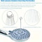 Stainless Steel Needle Shower Head Cleaning Brush Set Bathroom Accessory Cleaning Tools Multi Size