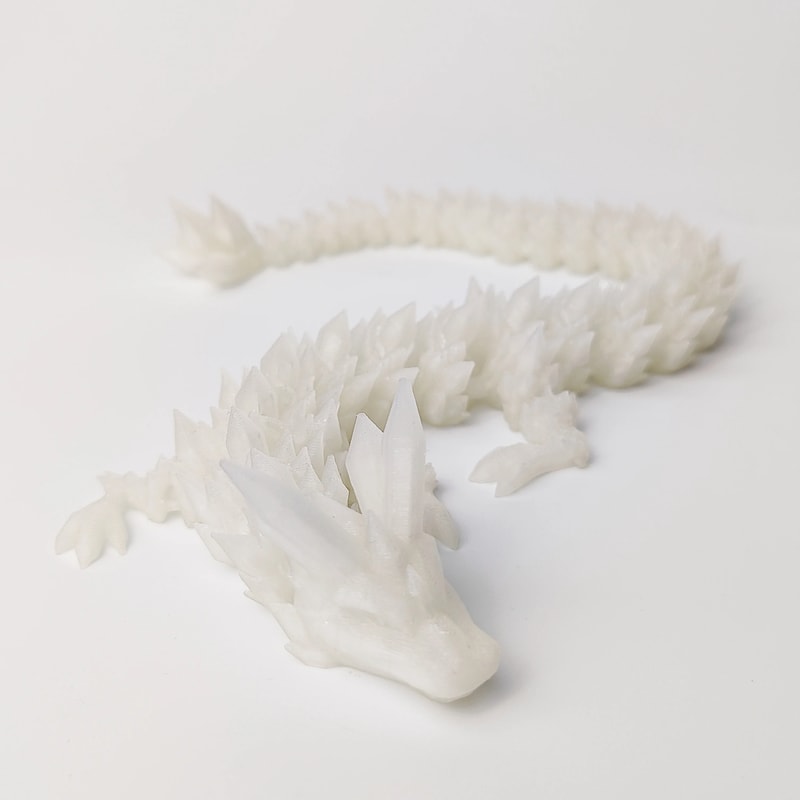 Divine Dragon Statue Printed Night Light Dragon Sculpture Aquarium Decoration 1