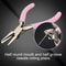 Professional Mini Precision Wire Loop Tools, Round Concave Pliers for Jewellery Making, Ideal Manual Tools