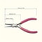 Professional Mini Precision Wire Loop Tools, Round Concave Pliers for Jewellery Making, Ideal Manual Tools