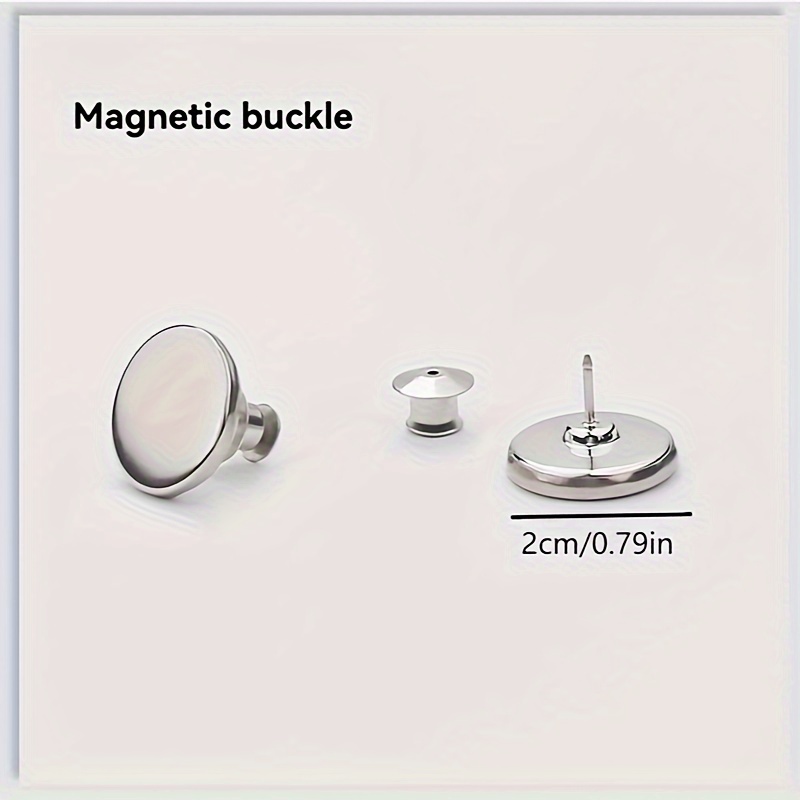 Modern Metal Magnetic Hook Easy To Install WallMounted Magnetic Buckle For Curtains 2