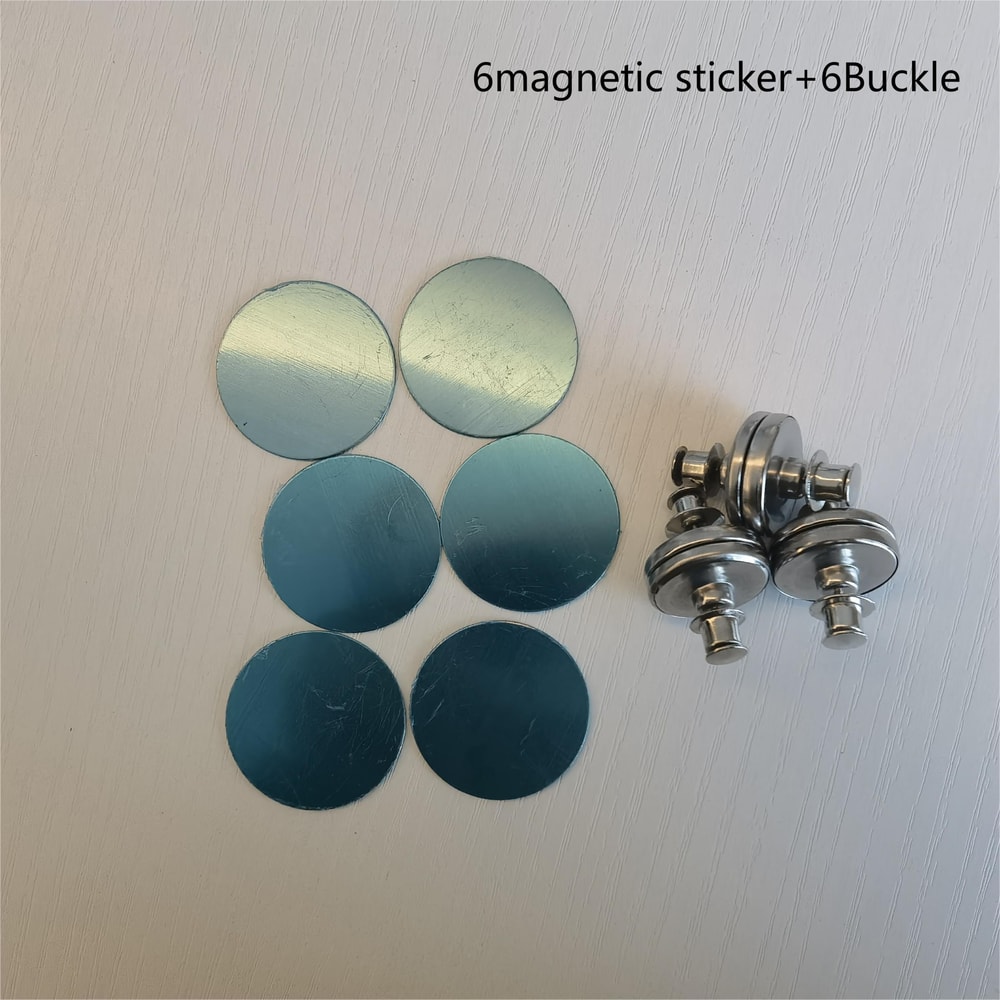 Modern Metal Magnetic Hook Easy To Install WallMounted Magnetic Buckle For Curtains 5