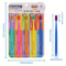 Chocolate Swiss Soft Nylon Bristle Toothbrush Set Ergonomic Handle Travel And Hotel Essential 3