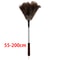 Extendable Ostrich Feather Duster With Stainless Steel Handle Furniture Cleaning Tool 6