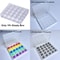 Spools Empty Bobbins Storage Box Plastic Sewing Machine Bobbin Case Knitting Needle Organiser For S 1