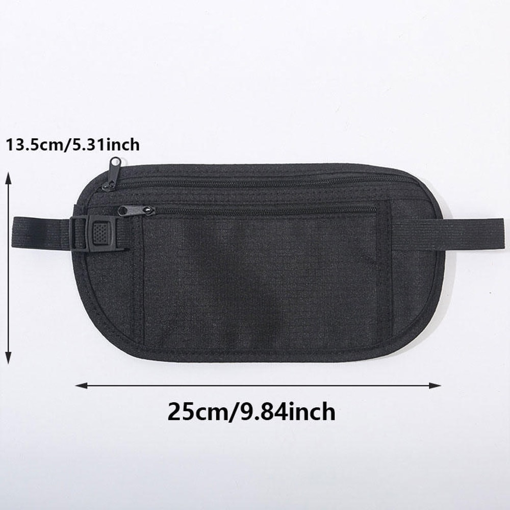 Travel Waist Packs Pouch, Hidden Security Wallet, Sport Running Bag, Fanny Pack for Men Women
